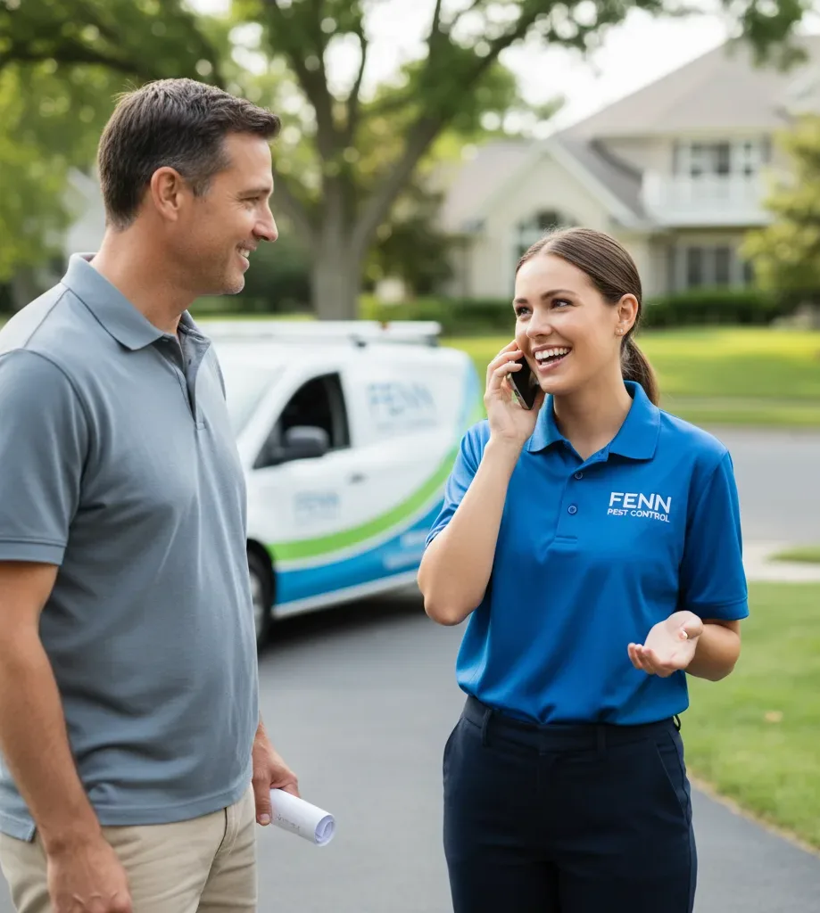 Fenn Pest Control customer support in Hudson